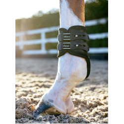 Protège-boulets simple coque Exo-Flex® LeMieux Noir / argent Protège-boulets simple coque Exo-Flex® LeMieux Noir / argent