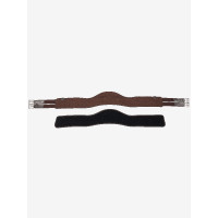 Sangle Hunter LeMieux avec doublure antidéparante amovible Havane Marron Sangle Hunter LeMieux avec doublure antidéparante amovible Havane Marron