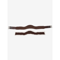 Sangle LeMieux Hunter avec laine détachable Merino+ Havane Marron Sangle LeMieux Hunter avec laine détachable Merino+ Havane Marron