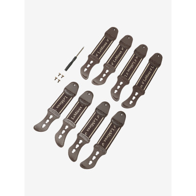 Set de réparation pour sangle de guêtres LeMieux Exo-Flex® Marron