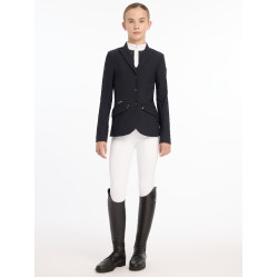 Veste de concours LeMieux Kennedy Young Rider Marine Bleu marine Veste de concours LeMieux Kennedy Young Rider Marine Bleu marine