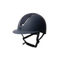 Casque Métal Scintillant Monarch II Horze Noir / gris foncé