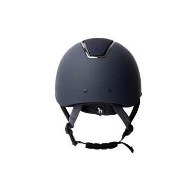 Casque Métal Scintillant Monarch II Horze Bleu foncé