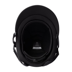 Casque d'équitation ornement en cristal Horze Arix II Noir / noir