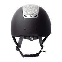 Casque d'équitation ornement en cristal Horze Arix II Noir / noir Casque d'équitation ornement en cristal Horze Arix II Noir / noir