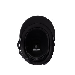 Casque d'équitation ornement en cristal Horze Arix II Noir / argent