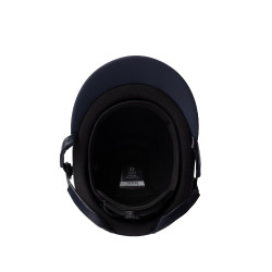 Casque d'équitation ornement en cristal Horze Arix II Bleu foncé / argent