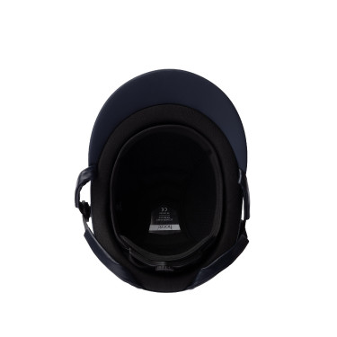 Casque d'équitation ornement en cristal Horze Arix II Bleu foncé / argent