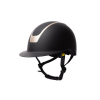 Casque d'équitation technologie Majoris MIPS II B Vertigo Noir