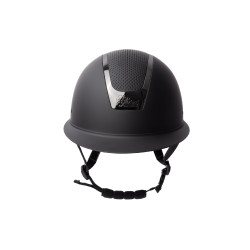 Casque d'équitation technologie Majoris MIPS II B Vertigo Noir / argent Casque d'équitation technologie Majoris MIPS II B Vertigo Noir / argent