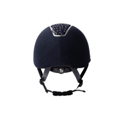 Casque d'équitation Solara II Horze Marine / blanc Bleu