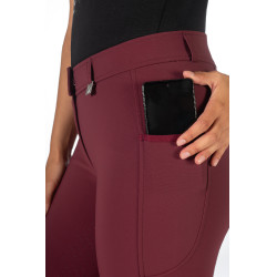 Pantalon Livigno fond 1/1 en silicone HKM femme Lauria Garrelli Bordeaux Pantalon Livigno fond 1/1 en silicone HKM femme Lauria Garrelli Bordeaux