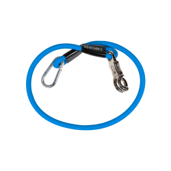 Longe d'attache silicone Kentucky Royal Blue Bleu