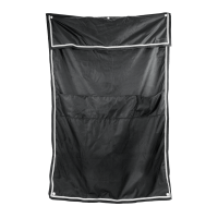 Tenture de boxe Kentucky Classic Waterproof avec poches Noir