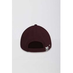 Casquette ambassadeur softshell Harcour Aubergine Bordeaux