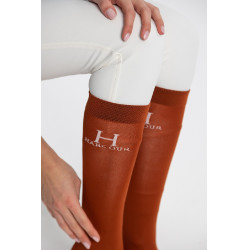 Chaussettes Badminton Harcour Terracota Orange Chaussettes Badminton Harcour Terracota Orange