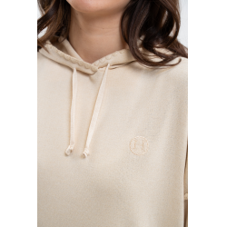 Sweat à capuche Plume Harcour femme Lin Beige Sweat à capuche Plume Harcour femme Lin Beige