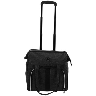 Sac de pansage à roulettes Equithème Marron Sac de pansage à roulettes Equithème Marron