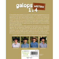 Galop WESTERN 1à4 avec Vidéos Lavauzelle