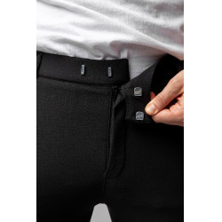 Pantalon à basanes silicone Horze Grand Prix homme Noir Pantalon à basanes silicone Horze Grand Prix homme Noir