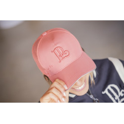 Casquette Pénélope Mesh Pêche Rose