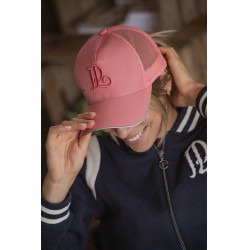 Casquette Pénélope Mesh Pêche Rose