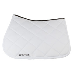 Tapis de Selle Pleasure Jumping Supreme Blanc