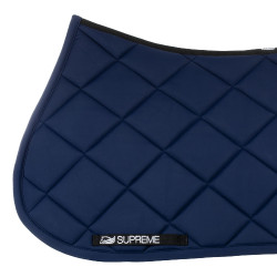 Tapis de Selle Pleasure Jumping Supreme Marine Bleu marine