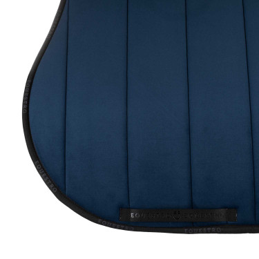 Tapis de selle obstacle en velours et tissu technique Equestro Tapis de selle obstacle en velours et tissu technique Equestro