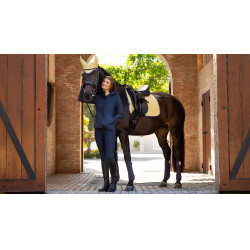 Tapis LeMieux Suede Dressage Square Mimosa