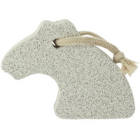 Pierre à poncer Hippotonic Tête de cheval Gris