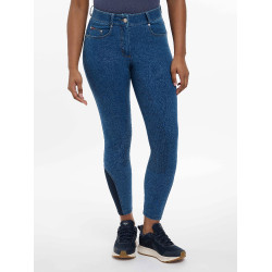 Pantalon LeMieux Dolly Denim  femme Denim Bleu