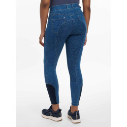 Pantalon LeMieux Dolly Denim  femme Denim Bleu