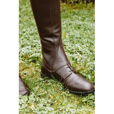 Boots à lacets Dy'on Brun Marron