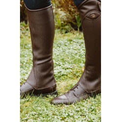 Boots à lacets Dy'on Brun Marron