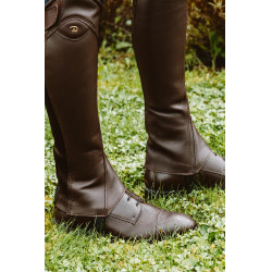 Boots à lacets Dy'on Brun Marron