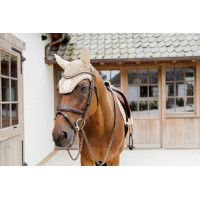 Bonnet anti-mouche Wellington 3D Logo rope Kentucky Beige