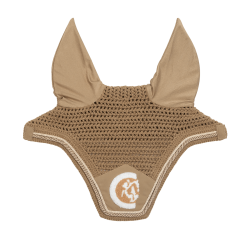 Bonnet anti-mouche Wellington 3D Logo rope Kentucky Beige