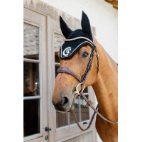 Bonnet anti-mouche Wellington 3D Logo rope Kentucky Noir