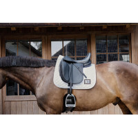 Tapis de selle de compétition 2 numéros Dressage Kentucky Blanc