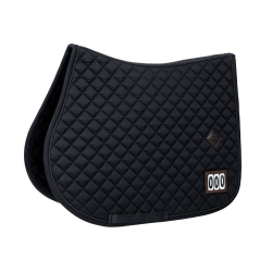 Tapis de selle de compétition 2 numéros Kentucky Jumping Noir Tapis de selle de compétition 2 numéros Kentucky Jumping Noir