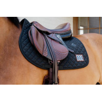 Tapis de selle de compétition 2 numéros Kentucky Jumping Noir Tapis de selle de compétition 2 numéros Kentucky Jumping Noir