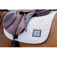 Tapis de selle de compétition 2 numéros Kentucky Jumping Blanc