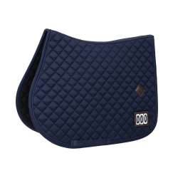 Tapis de selle de compétition 2 numéros Kentucky Jumping Marine Bleu marine