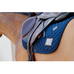 Tapis de selle de compétition 2 numéros Kentucky Jumping Marine Bleu marine