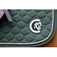 Tapis onion quilt 3D logo jumping beige Kentucky Vert sapin