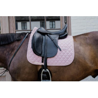 Tapis onion quilt rubber logoo dressage Kentucky Rose clair