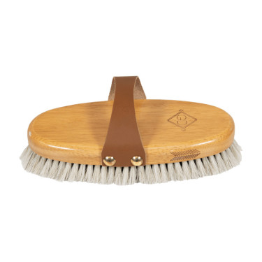 Brosse de finition Grooming Deluxe Brun Marron