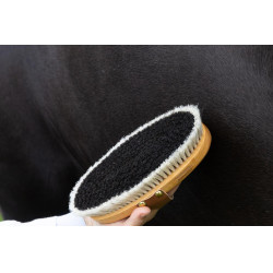 Brosse de finition Grooming Deluxe Brun Marron