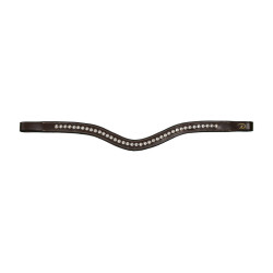Frontal Swarovski V Blanc Dy'on D Collection Brun Marron